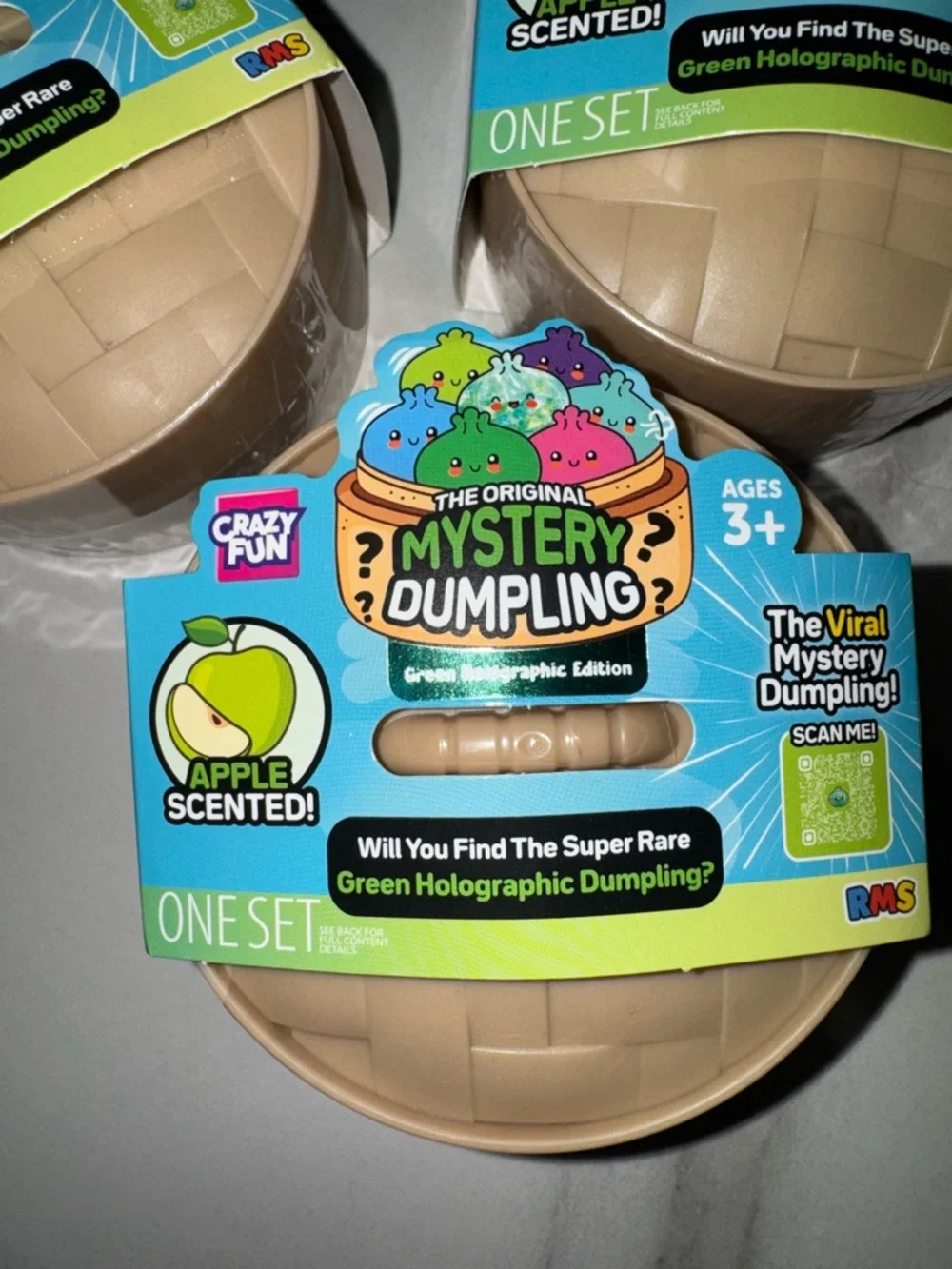 RMS Mystery Dumpling Apple Scented green holographic edition